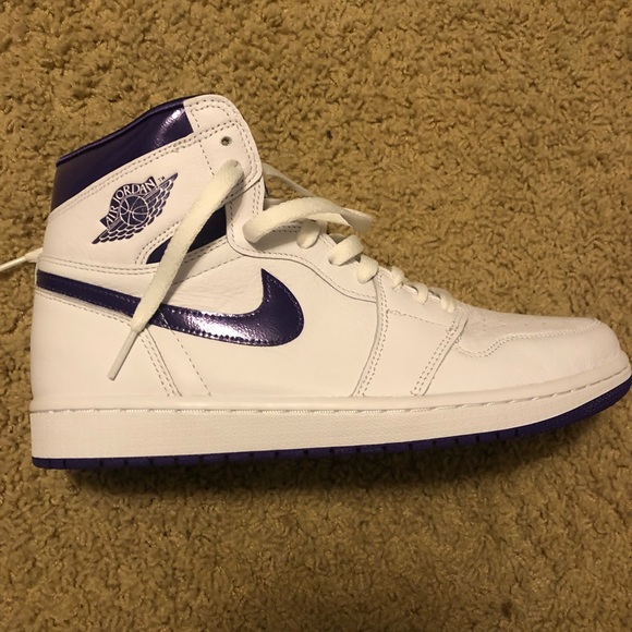 Jordan 1 Retro High Court Purple - Picture 2 of 10